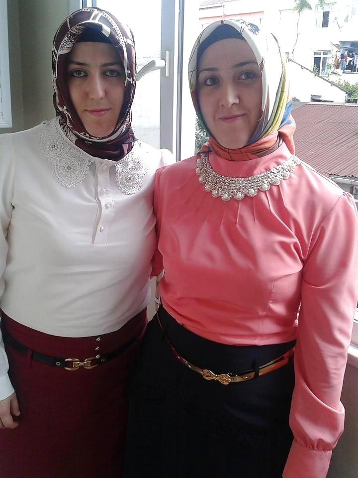 25P Turkish turbanli arab hijab