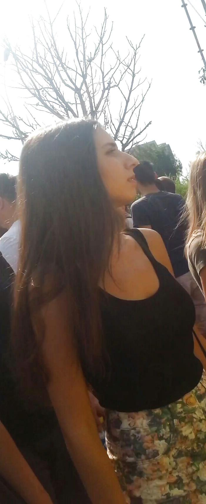25P Spy sexy teens face romanian