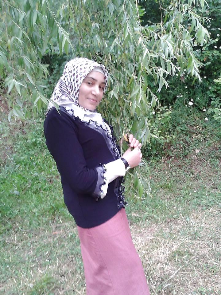 25P Turkish turbanli arab hijab