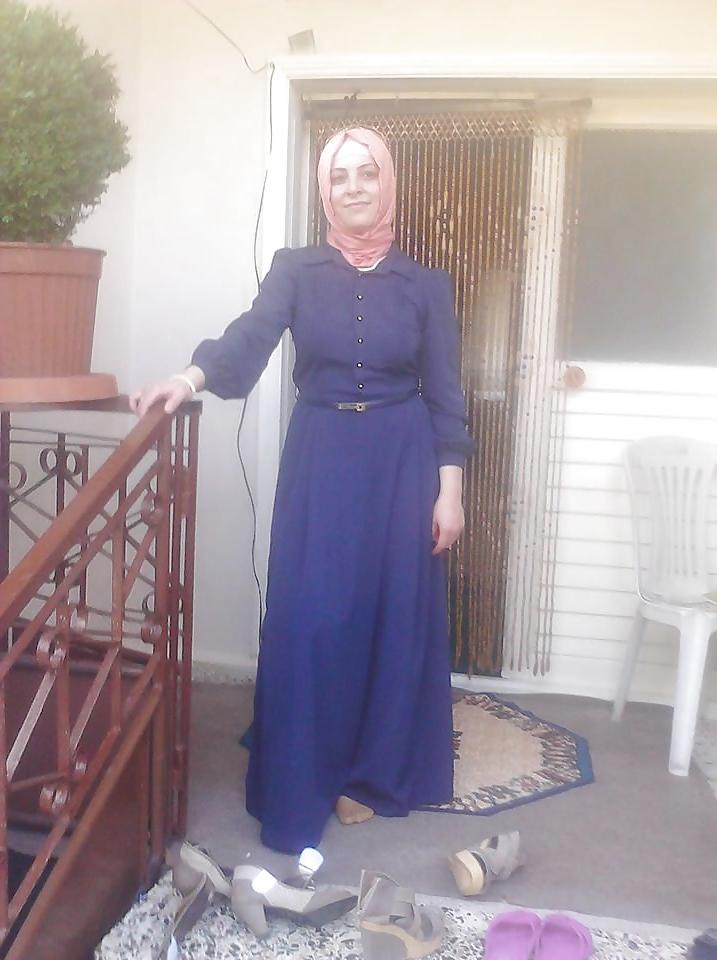 25P Turkish turbanli arab hijab
