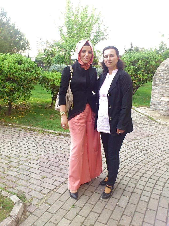 25P Turkish turbanli arab hijab