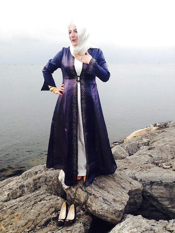 25P Turkish turbanli arab hijab
