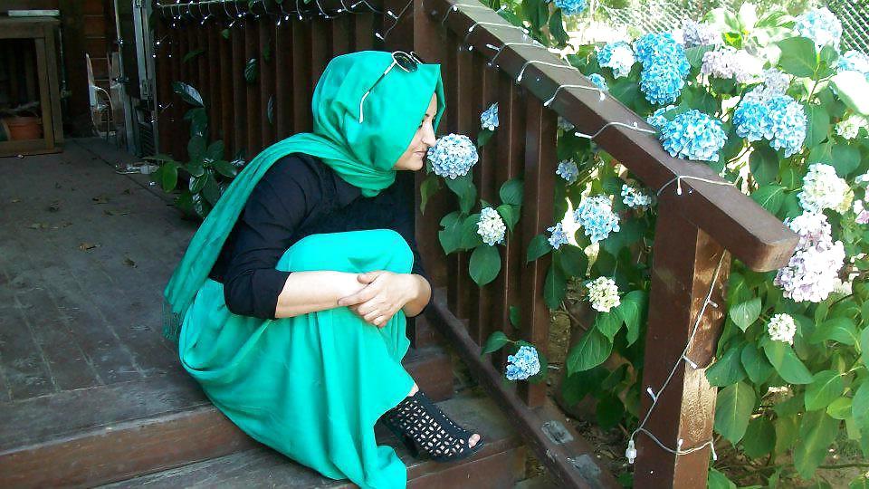25P Turkish turbanli arab hijab