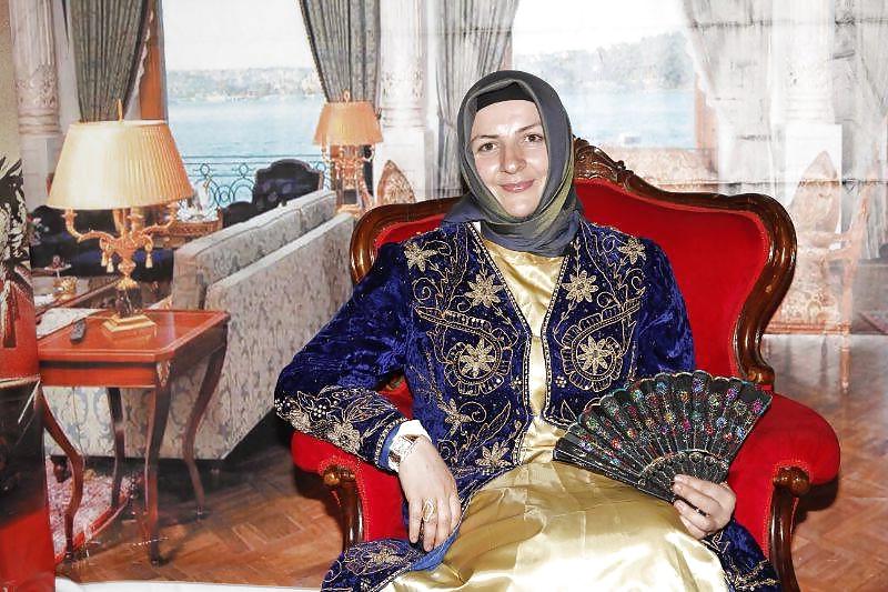 25P Turkish turbanli arab hijab