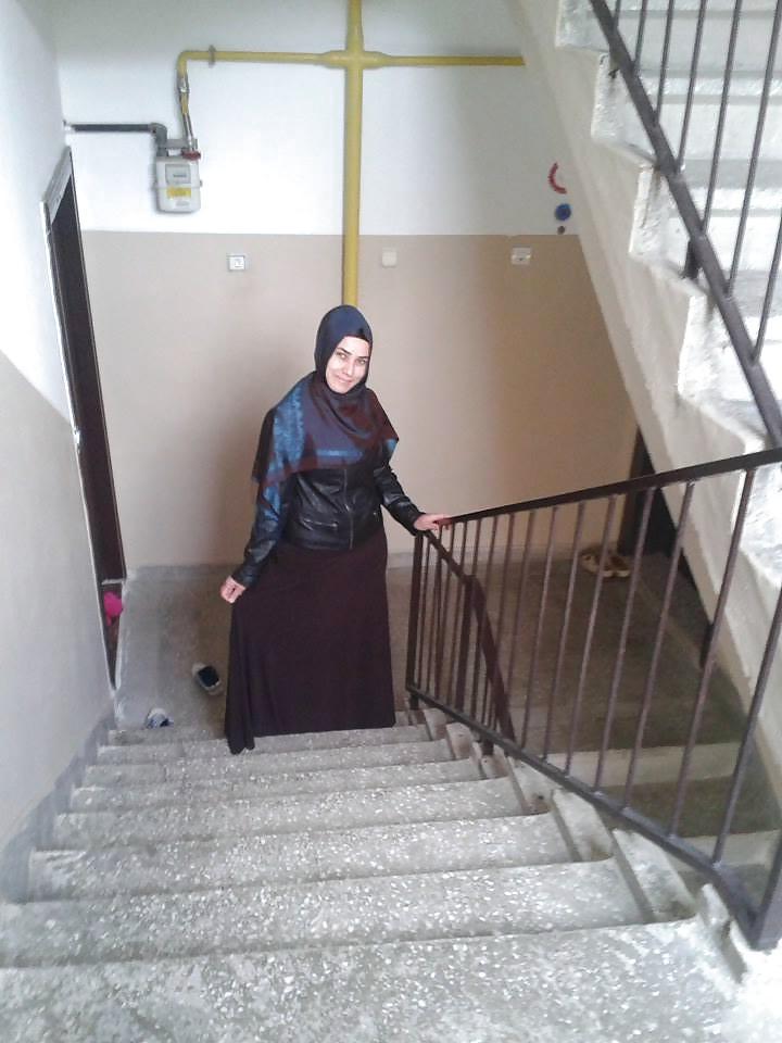 25P Turkish turbanli arab hijab