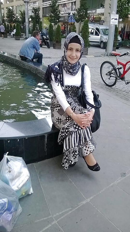 25P Turkish turbanli arab hijab