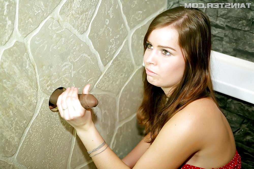 9P Amateur girl is doing a black handjob