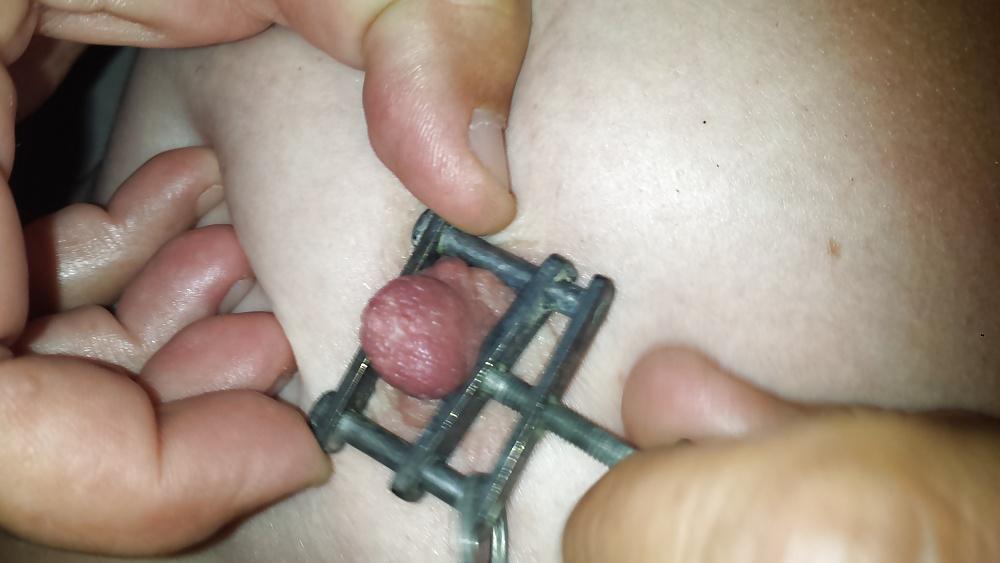 6P I love it when it hurts a bit... My hard nipples!