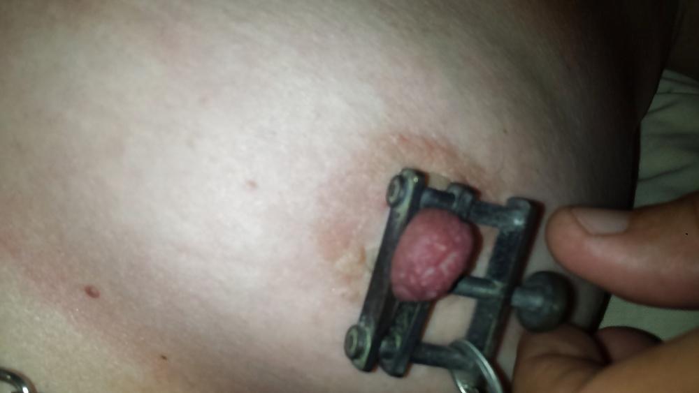6P I love it when it hurts a bit... My hard nipples!