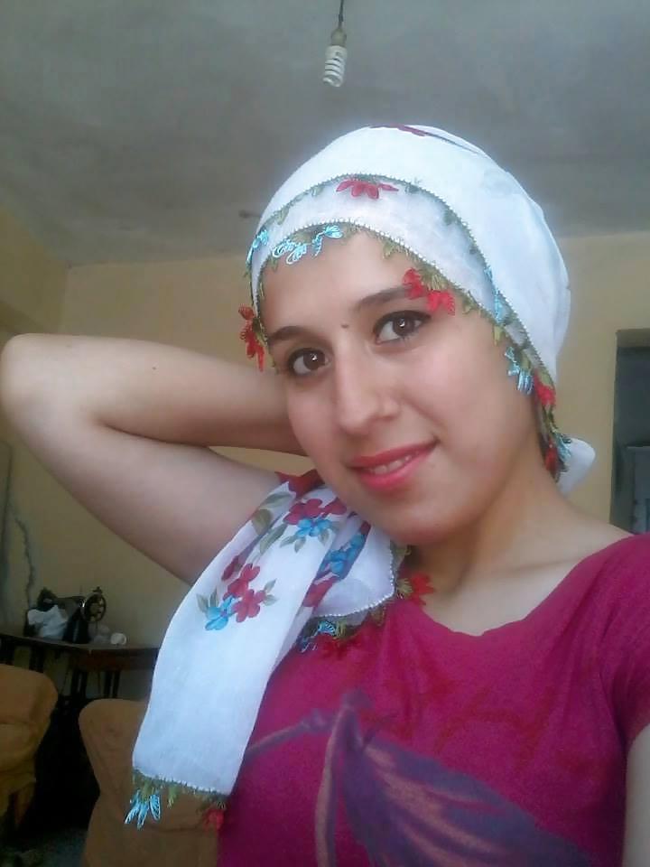 14P Turkish turbanli arab hijab
