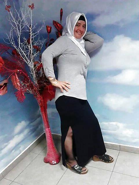 14P Turkish turbanli arab hijab