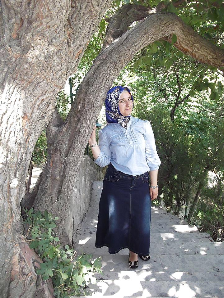 14P Turkish turbanli arab hijab