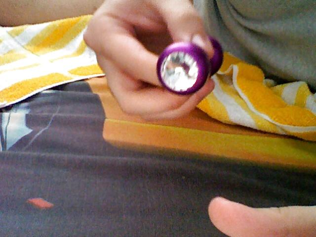 15P Fun with Purple Butt Plug