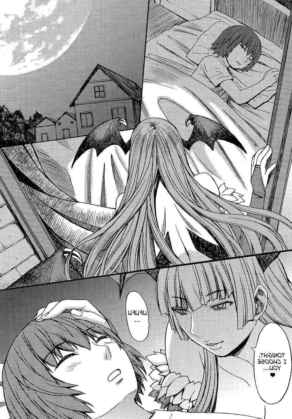 24P Succubus and Shounen (Darkstalkers, Vampire Savior)