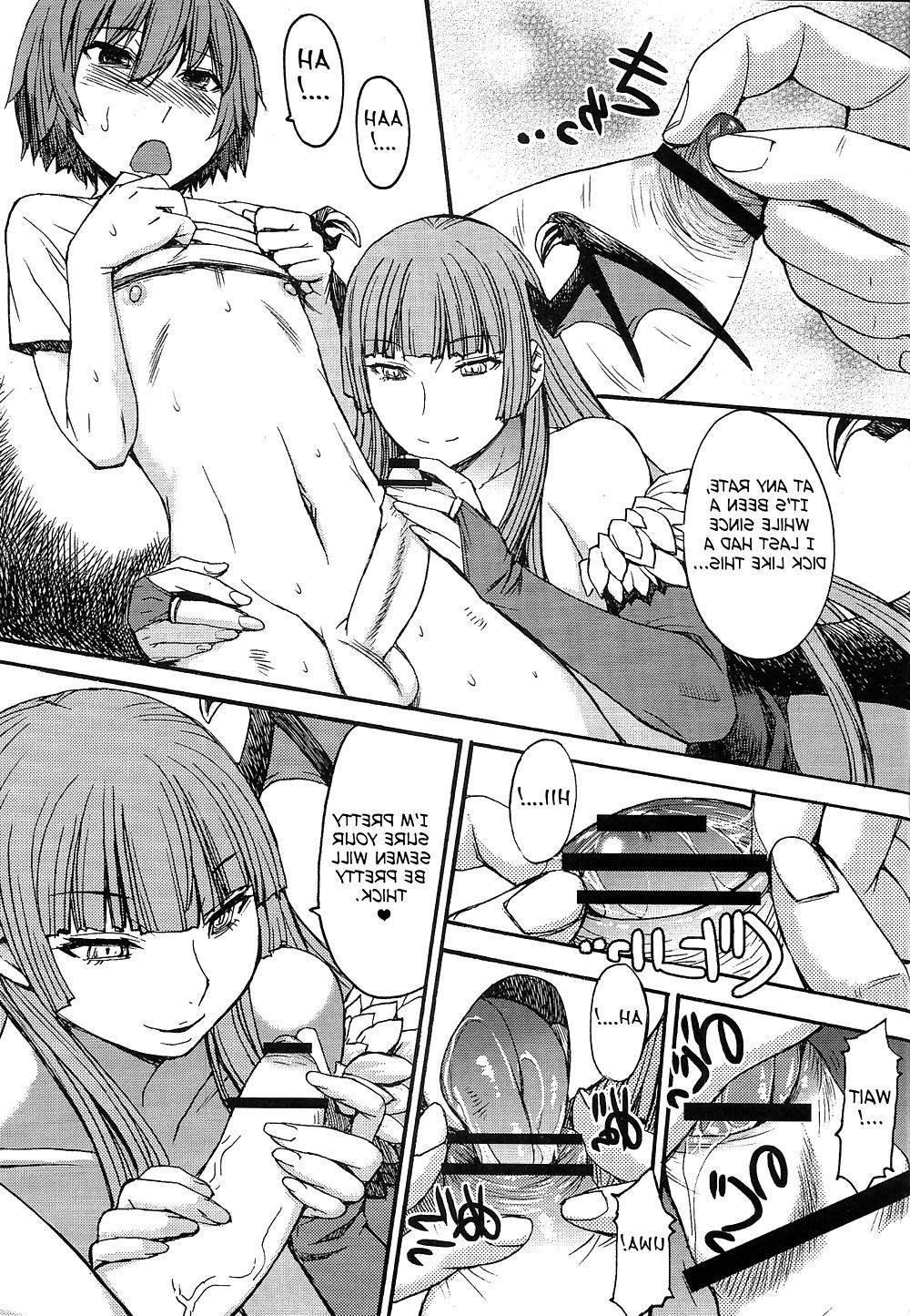 24P Succubus and Shounen (Darkstalkers, Vampire Savior)