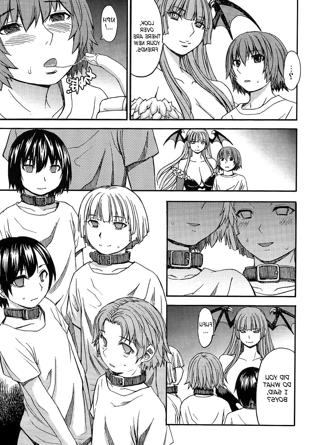 24P Succubus and Shounen (Darkstalkers, Vampire Savior)