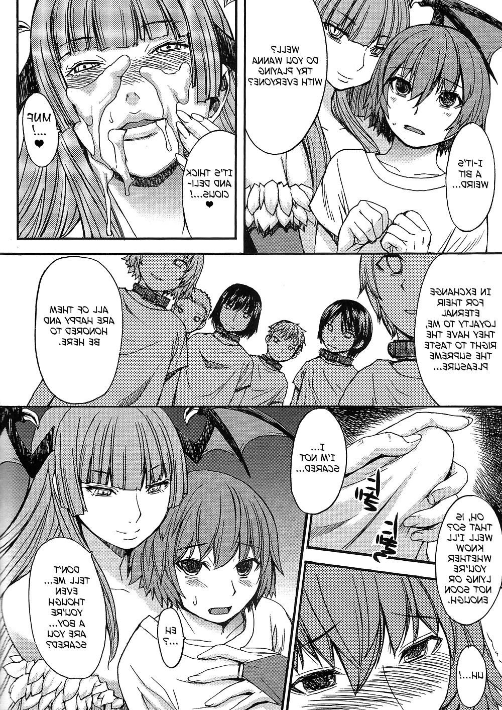 24P Succubus and Shounen (Darkstalkers, Vampire Savior)