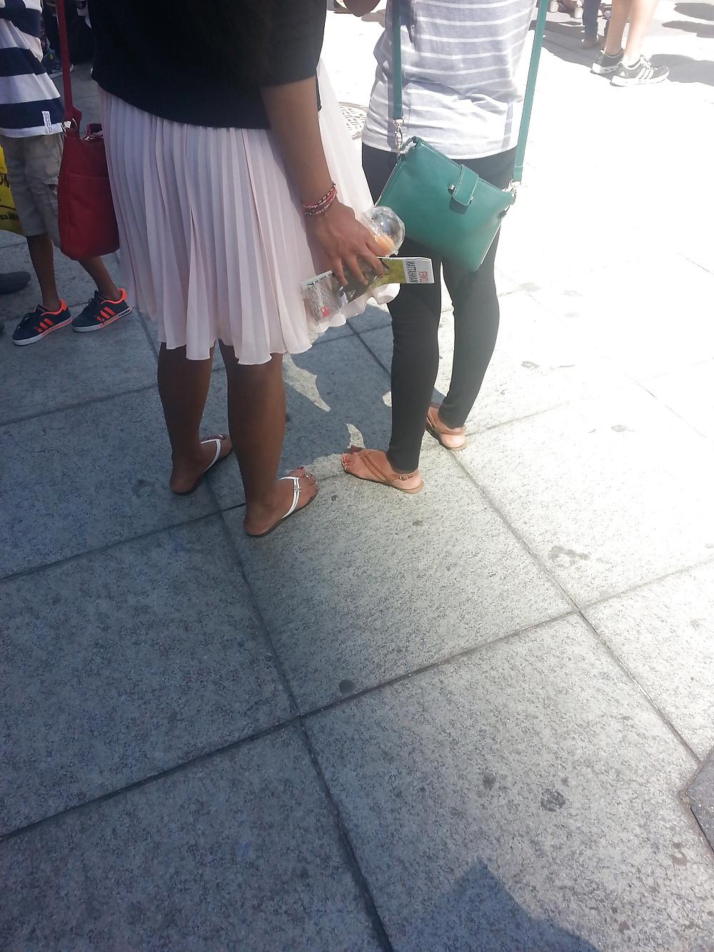 10P Sneaky feet on my vacation chicago new york dc 