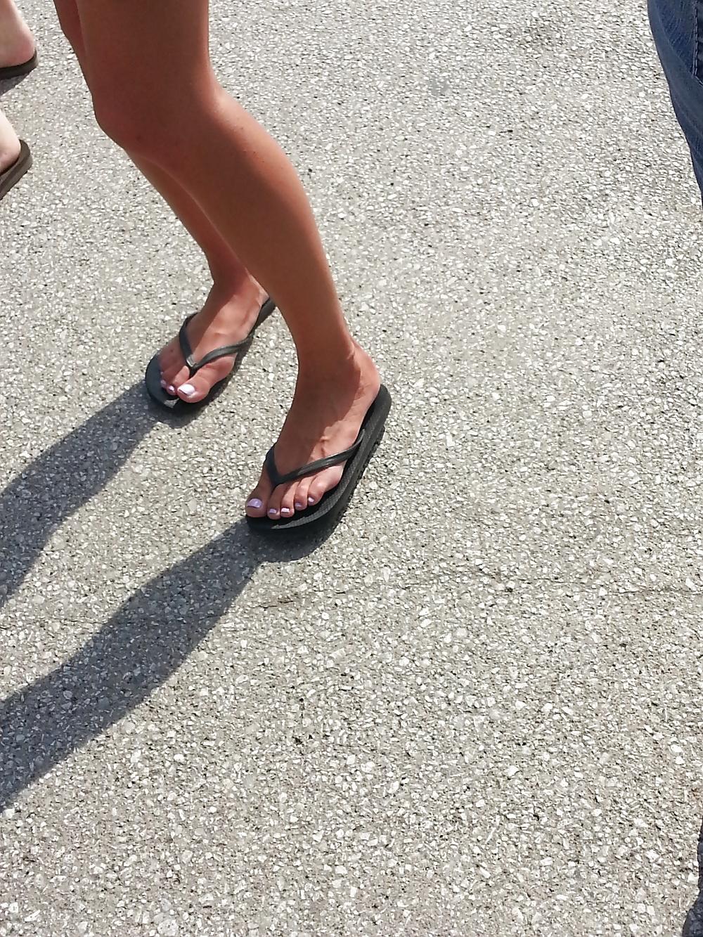 10P Sneaky feet on my vacation chicago new york dc 3