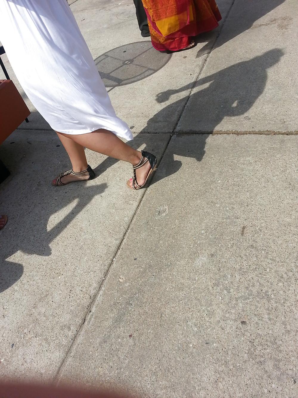 10P Sneaky feet on my vacation chicago new york dc 3