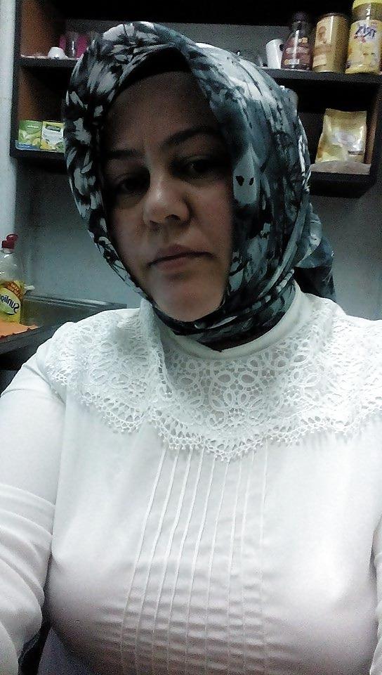 25P Turkish turbanli arab hijab