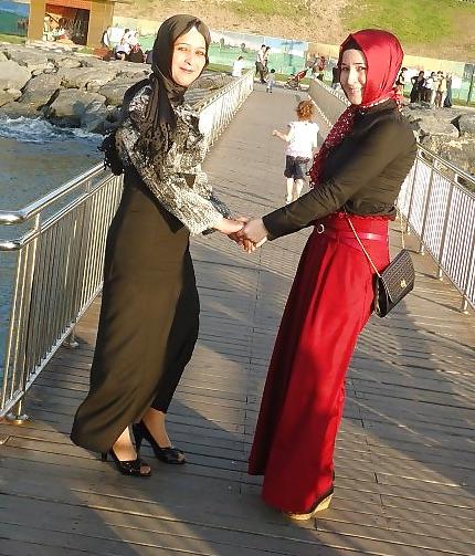 25P Turkish turbanli arab hijab