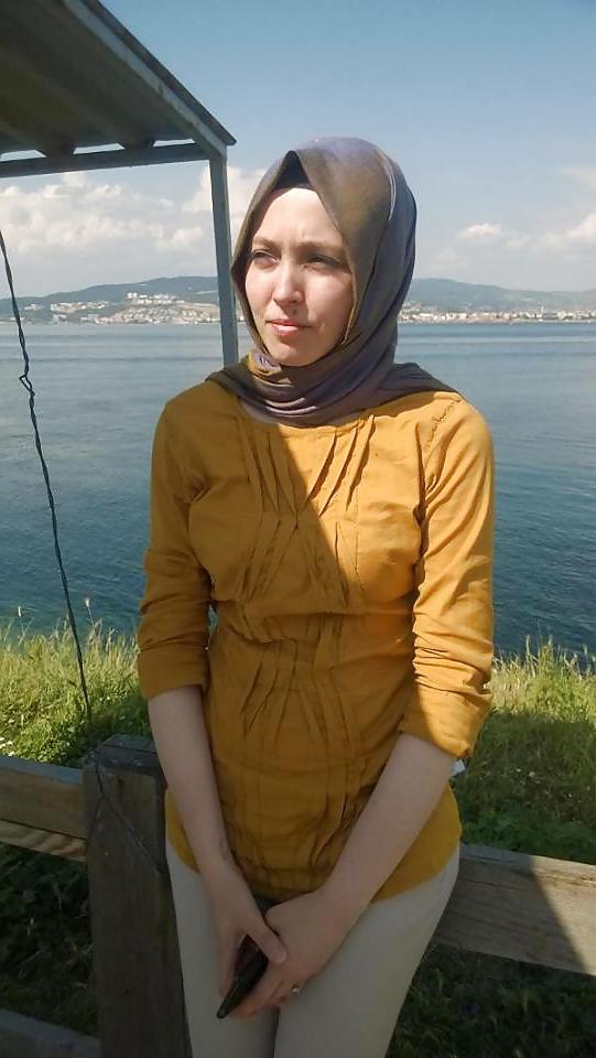 25P Turkish turbanli arab hijab