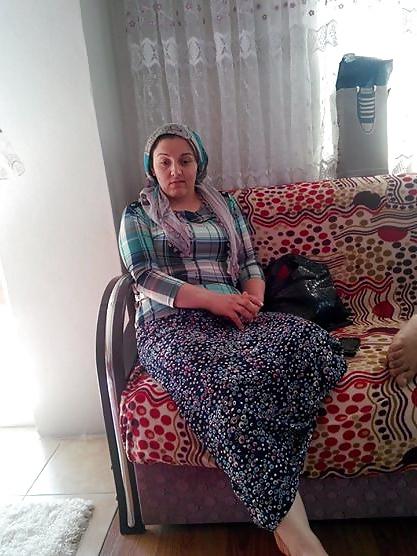 25P Turkish turbanli arab hijab