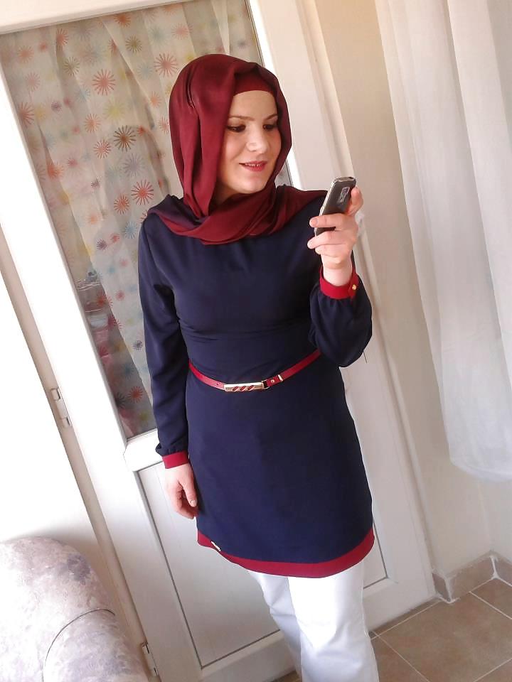 25P Turkish turbanli arab hijab
