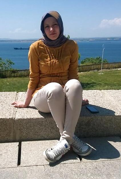 25P Turkish turbanli arab hijab