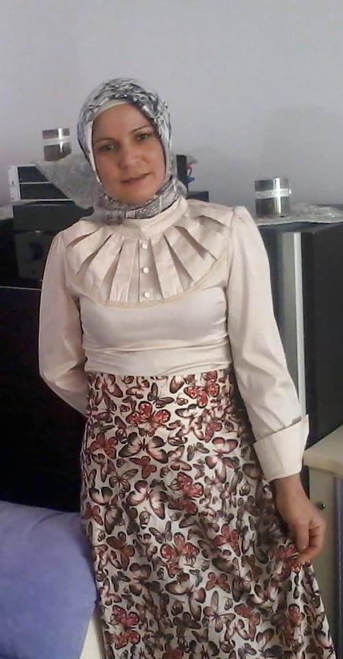 25P Turkish turbanli arab hijab