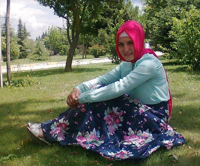 25P Turkish turbanli arab hijab