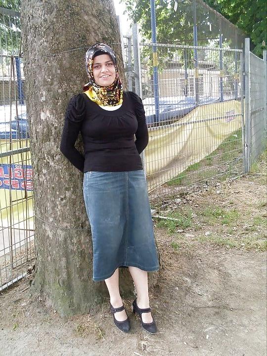 25P Turkish turbanli arab hijab