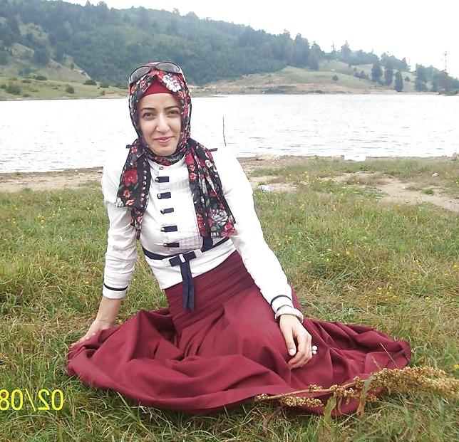 25P Turkish turbanli arab hijab