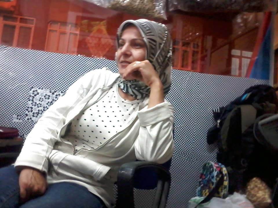 25P Turkish turbanli arab hijab