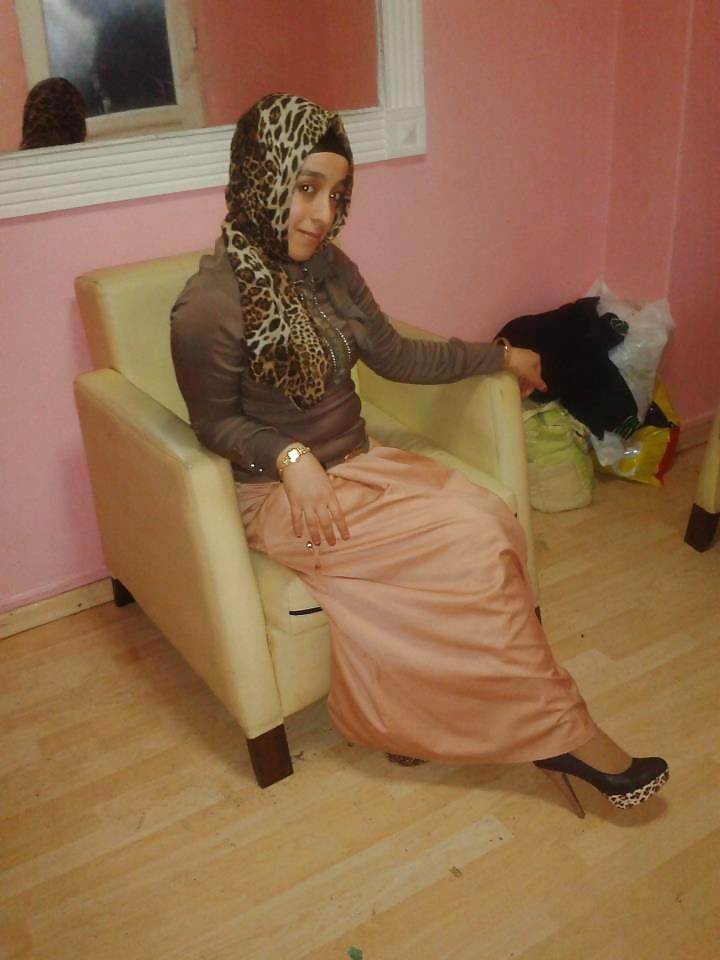 14P Turkish turbanli arab hijab