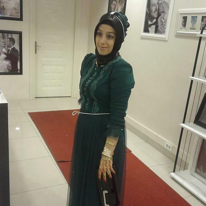 14P Turkish turbanli arab hijab