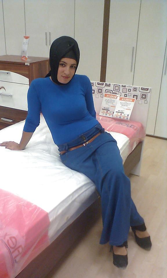 14P Turkish turbanli arab hijab