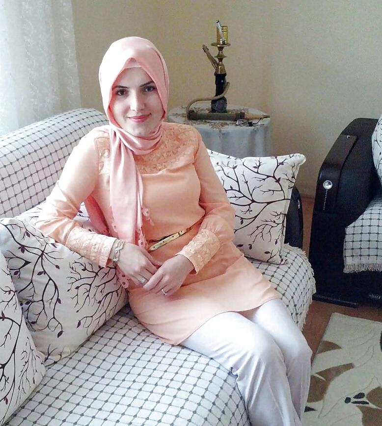 14P Turkish turbanli arab hijab