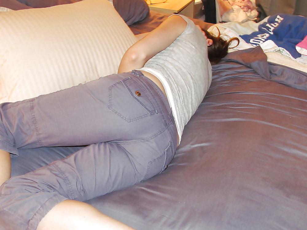 25P Girlfriend Clothed then Fucked