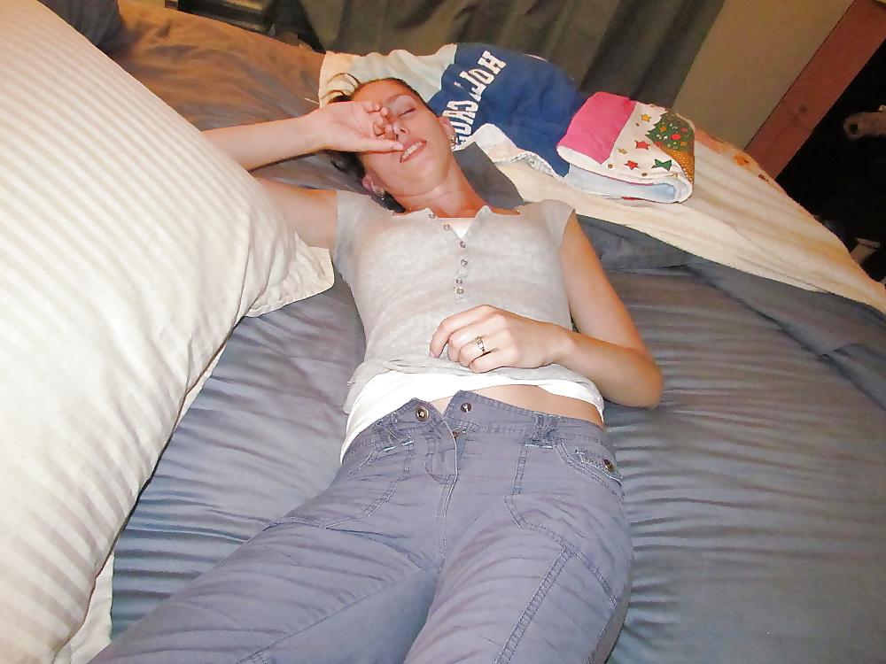 25P Girlfriend Clothed then Fucked