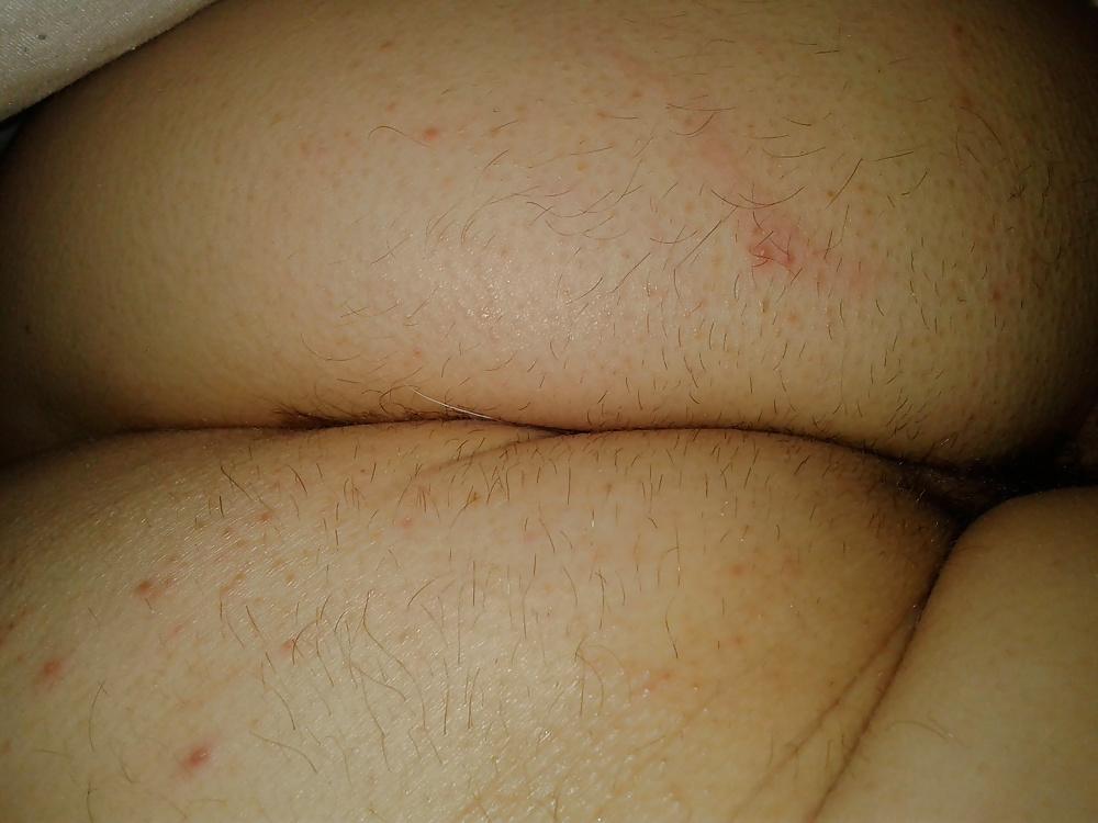 5P My wifes arse close up in bed