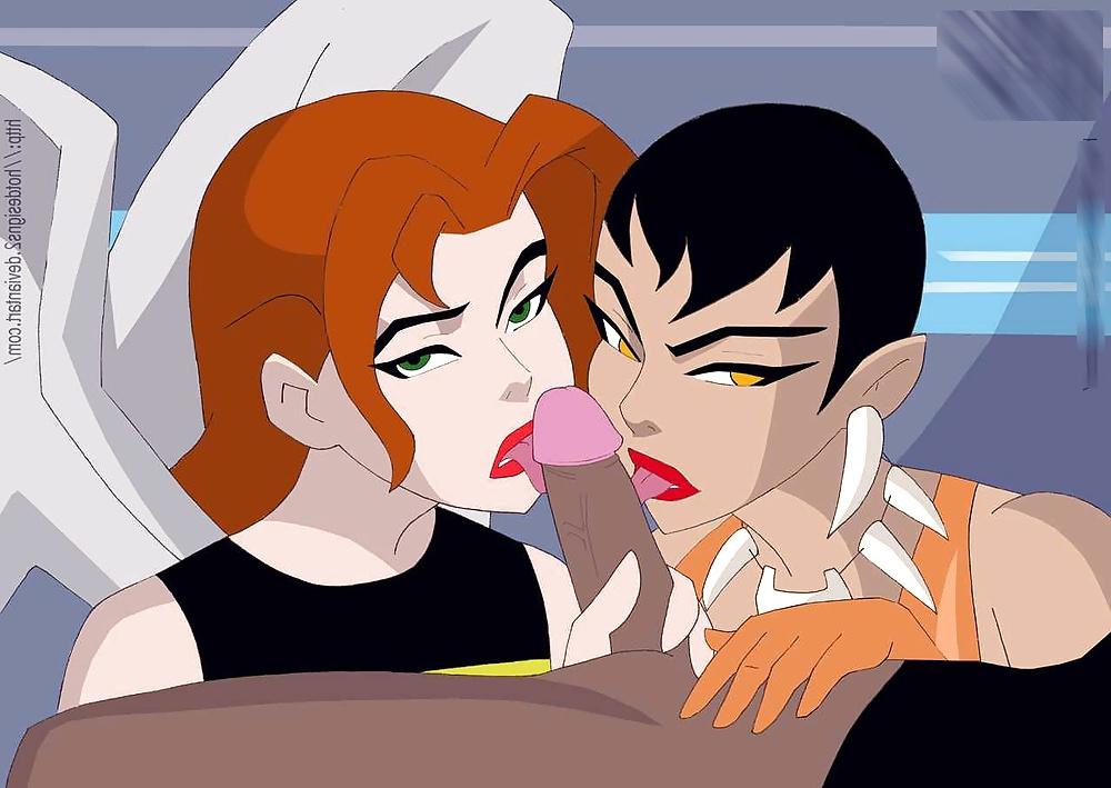 25P Green lantern & Hawkgirl + vixen