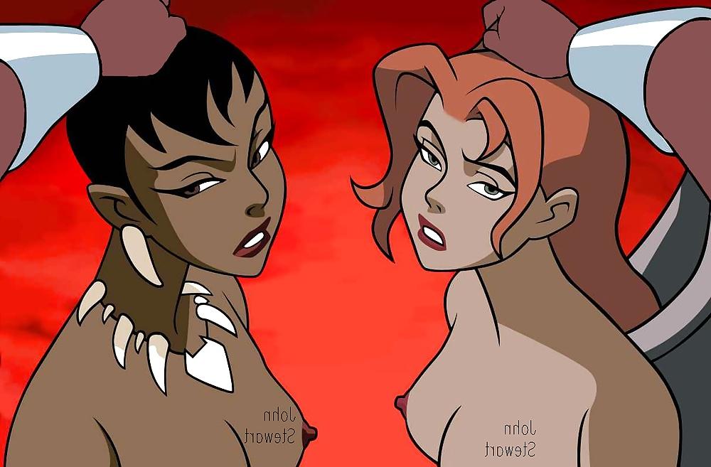 25P Green lantern & Hawkgirl + vixen
