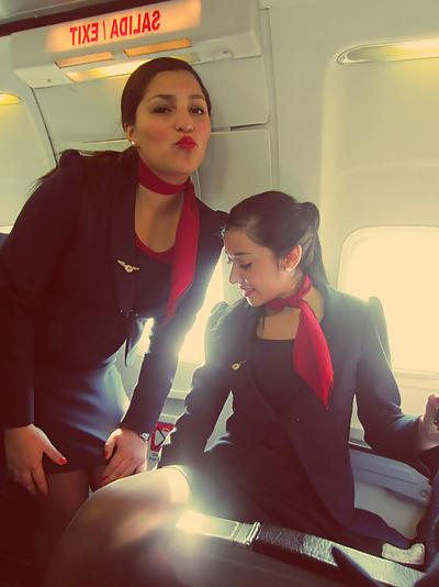 25P Air Stewardesses xx