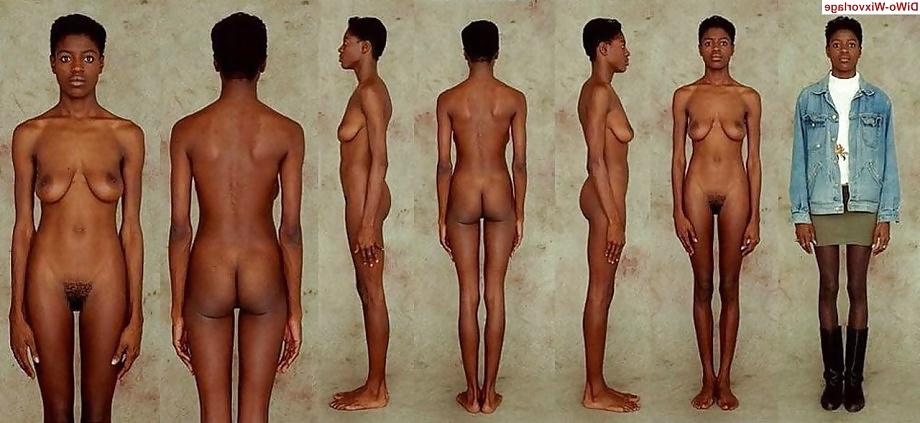 6P Clothed and Nude 8 Ebony Women 