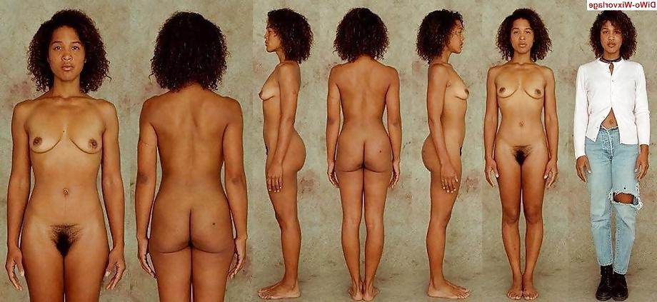 6P Clothed and Nude 8 Ebony Women 