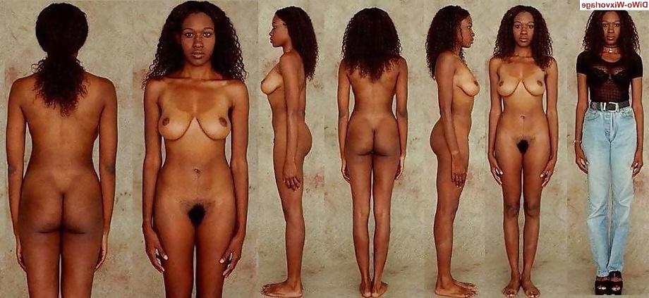 6P Clothed and Nude 8 Ebony Women 