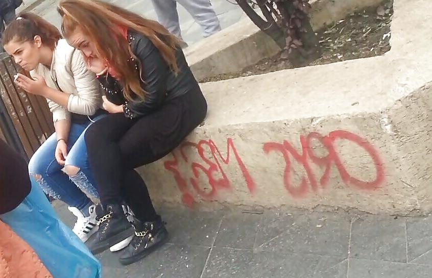 25P Spy sexy teens face romanian