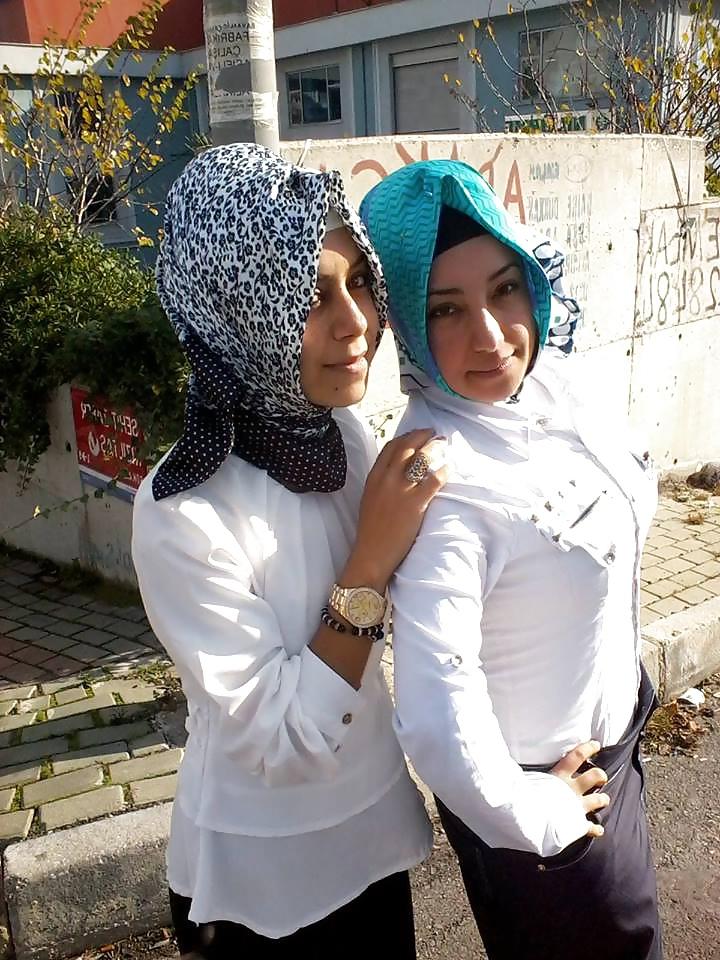 25P Turkish turbanli arab hijab kurtish